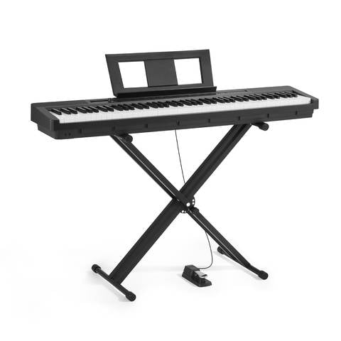 SucceBuy Digital Piano 88 Tasten Vollgewichtet Elektrisch 280 Töne Kabellos Anfänger Smart