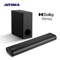 AIYIMA S07 Dolby 2.1 Soundbar 150W Wireless Subwoofer Bluetooth Optisch USB HDMI Heimkino Smart TV