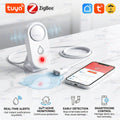 Tuya Zigbee Wasserleck Detektor 110dB Sirene Sonde Küche Badezimmer Z2M Smart Life Smart Home Alarm