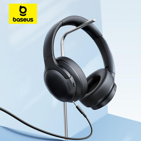 Baseus BH1 Lite Kabellose Kopfhörer Bluetooth 6.0 ENC Clear Call Super Bass 80 Stunden Over-Ear-Headset