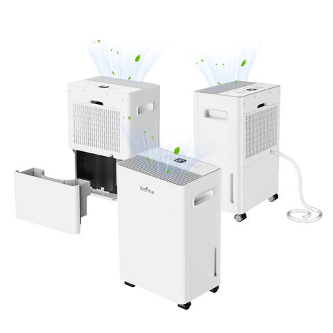 LOEFME Smart Luftentfeuchter 8L 16L 24h Timer Automatisches Abtauen Räder Zuhause Schlafzimmer Smart