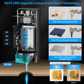 LONGER RAY5 Smart Laser Graviermaschine 20W 10W 400x400mm WiFi Touchscreen Holz Acryl Leder DIY CNC Schneider