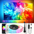 PC TV Sync Hintergrundbeleuchtung RGBIC LED Strip Farbsensor Bluetooth Musik USB Gaming Atmosphäre