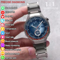 EKG Blutdruck Smartwatch Harnsäure Lipide Körperfett NFC Bluetooth-Anruf Gesundheitsdiagnose Smart