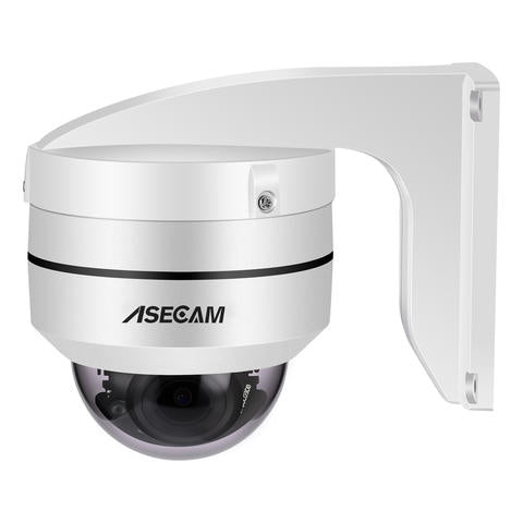 Smart PTZ IP Kamera 8MP 4K Hikvision-Kompatibel 5X Zoom PoE AI Auto Tracking CCTV Outdoor Smart