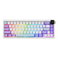 AK650 3-Modus Kabellose Mechanische Tastatur 65% Layout RGB Bildschirm Lautstärkeregler 5000mAh