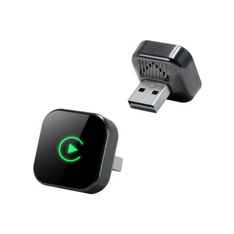 EKIY 2in1 Kabelgebunden zu Wireless CarPlay Android Auto Dongle Smart AI Box Zubehör