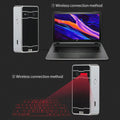 Tragbare Bluetooth Virtuelle Laser Tastatur Drahtloser Projektor Mausfunktion iPhone Tablet