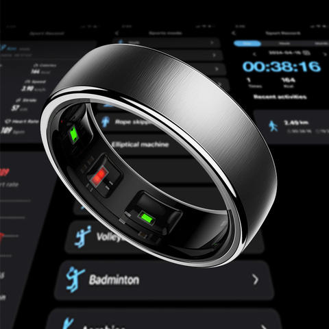 R10 Smart Ring Gesundheits- und Schlafmonitor Multi-Sport wasserdicht QRing APP