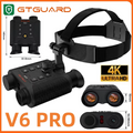 GTGUARD Nachtsichtfernglas 4K 8X Digitalzoom Helm-Montierbar Outdoor Jagd Nachtsichtbrille Smart
