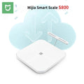 Mijia Smart Scale S800 8-Elektroden Körperfettwaage Dual-Frequenz BIA Bluetooth Gehärtetes Glas Mijia App Smart