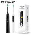 SOOENJOY NB-1 Smart LCD Schallzahnbürste DIY Modus IPX7 Erwachsene Elektrische Zahnbürste Smart