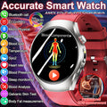 KI-Gesundheitsdiagnose EKG+HRV Smartwatch Blutdruck Harnsäure Blutfette Bluetooth-Anruf