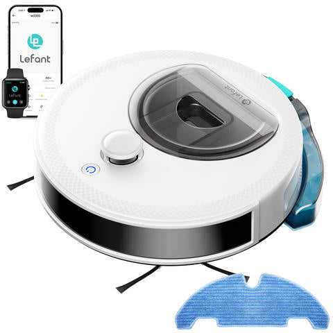 Lefant M330 Pro dTOF LiDAR Saugroboter 5000Pa Alexa Google WiFi Wischfunktion