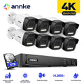 ANNKE H800 8CH 4K Ultra HD PoE NVR H.265+ 30M EXIR Nachtsicht Outdoor Smart Security Kamera Kit