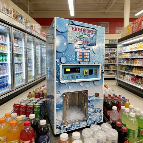 Smart Eiswürfelautomat APP-Steuerung Maßgefertigt Gewerblich Automatisch Unternehmen WLAN Smart