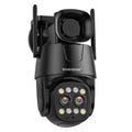 PTZ IP Kamera WiFi 4G SIM-Karte 8MP Dual-Objektiv 10x Zoom Outdoor AI Tracking Farbe Nachtsicht