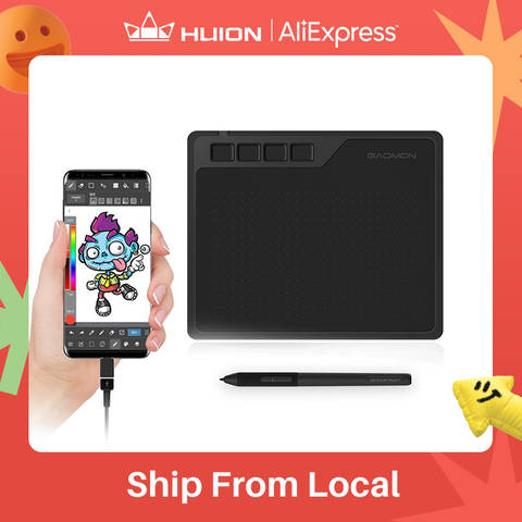 GAOMON S620 6.5x4 Zoll Digitales Stifttablett Zeichnen Design Android Windows Mac Grafiktablett