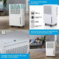 FUDA 12L Smart Luftentfeuchter Tuya WiFi Keller Büro Waschküche Tragbar Smart Home