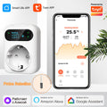 Smart WiFi Thermostat Steckdose Tuya 16A Kühlung Heizung Temperaturregler Timer Smart