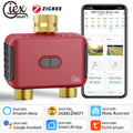WiFi Zigbee Bewässerungstimer 2 Zonen Smart Garden Automatisches Bewässerungssystem Tuya 2MQTT
