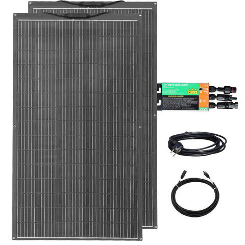 BOGUANGSolarpanel System Micro Grid Tie Solarmodul 220V 400W 600W 800W Balkon Solarmodul Stromerzeugung komplette Kit