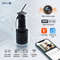 ZEMNIO 2K 3MP Smart Türspion WiFi Türklingel 170° Tuya 2-Wege-Audio Dual-Band 2.4G/5G