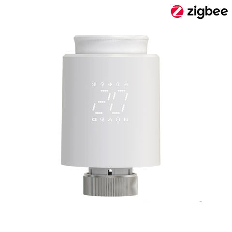 Zigbee Heizkörperthermostat TRV Tuya Digitaler Temperaturregler Programmierbarer Heizungsregler Alexa Google