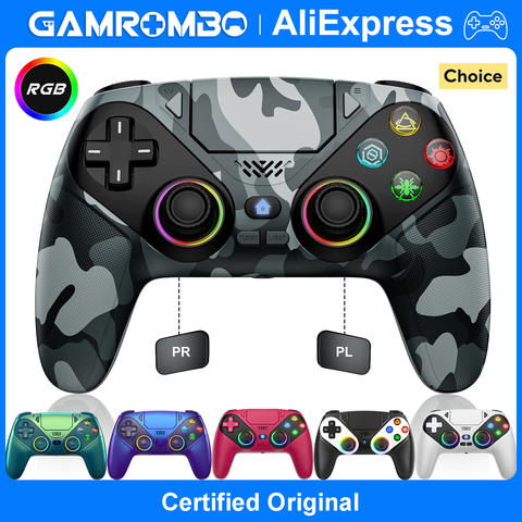 Gaming Controller PS5 PS5 Pro PC RGB Wireless Gamepad Hall-Effekt-Trigger Turbo Anti-Drift Joystick Smart