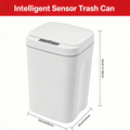 Intelligenter Sensor Mülleimer IPX5 PP 16L Küche Bad Schlafzimmer Büro Toilette