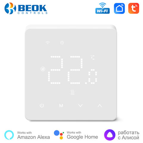 Beok Tuya Wifi Raumthermostat Fußbodenheizung Gaskessel Elektrische Heizung Alexa Google Home