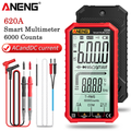 ANENG 620A Smart Multimeter Transistor Tester 6000 Zählt True RMS Auto Kapazität Temp