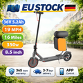 Elektroroller mit Sitz Faltbar 350W 36V APP-Steuerung 30km/h 25km Reichweite EU-Lager Smart Pendler