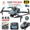 L600 Pro MAX 4K Drohne 8K HD Kamera 3-Achsen Gimbal GPS Hindernis Vermeidung 5G WIFI FPV RC Quadcopter