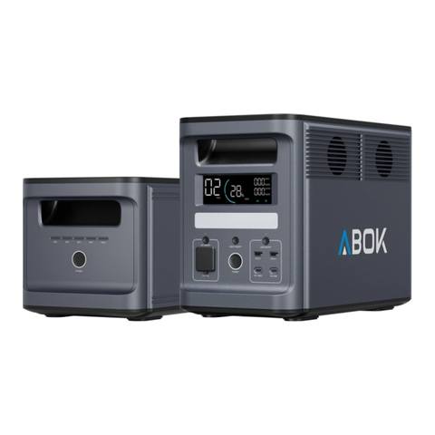 Ark2000 2000W Powerstation Bundle 3072Wh LiFePO4 Zusatzakku Reine Sinuswelle Solar Home Camping Smart