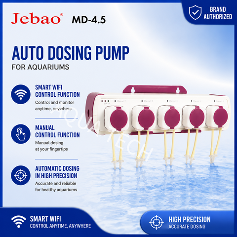 Jebao Jecod MD-4.5 WiFi Smart Dosierpumpe Aquarium Automatisch Korallenriff Meerwasser Smart
