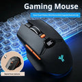 Kabellose Bluetooth Maus digitale Batterieanzeige leise ergonomisch 2.4G Bluetooth 5.0