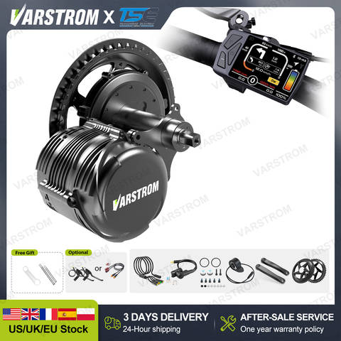 Tongsheng 750W TSDZ8 E-Bike Mittelmotor Drehmomentsensor EU-Lager Elektrofahrrad Umbausatz Smart