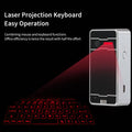 Tragbare Bluetooth Virtuelle Laser Tastatur Drahtlose Projektion Mini Touch Maus Funktion
