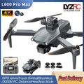 L600 PRO MAX GPS Drohne 4K 3-Achsen Gimbal Bürstenloser Motor FPV Hinderniserkennung 5G RC Quadcopter Smart