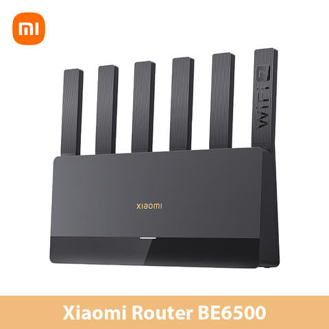 Xiaomi Router BE6500 WiFi 7 Dual-Band 512MB RAM 2.5G Port 6 Signalverstärker Mesh App Smart Home Netzwerk