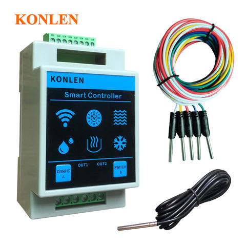 Smart Life WiFi Pool Temperatursensor Wasserstand Thermometer Controller App Fernbedienung Leck-Alarm Smart