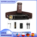 Sofirn SP40A 1200lm Stirnlampe TN3535 18650 USB-C Scheinwerfer Magnet Schwanzkappe