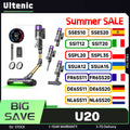 Ultenic U20 55000Pa Akku-Staubsauger 7-Stufige Filterung 60min 1.5L 65cm Biegsamer Stiel Smart Heim