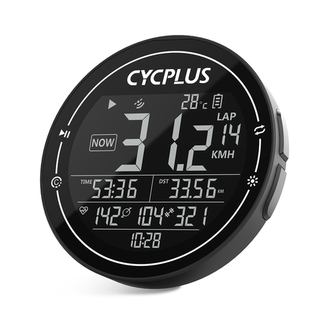CYCPLUS M2 Smart GPS Fahrradcomputer ANT+ Bluetooth Rennrad MTB Cadence Power Wasserdicht Tachometer Smart