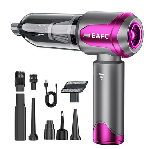 EAFC Mini Handstaubsauger Kabellos 20000PA 6000mAh Akku Tragbar Auto Zuhause Reiniger Smart