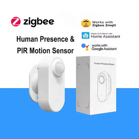 Zigbee Anwesenheitsmelder ZG-204ZM Helligkeit Entfernungserkennung PIR 24G Tuya Smart Life Z2mqtt