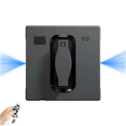 PuRuiKai Fensterreinigungsroboter Laser App Dual-Wasserspray Vakuum Wand Glasreiniger Smart Home