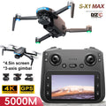 S-X1 MAX GPS Drohne 4K HD-Kamera 3-Achsen-Gimbal Bürstenlos 5G FPV Digitale Bildübertragung RC Quadcopter