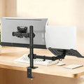 Universeller Monitor Laptop Klemmständer 360° Drehbar Ergonomisch Schreibtischhalterung